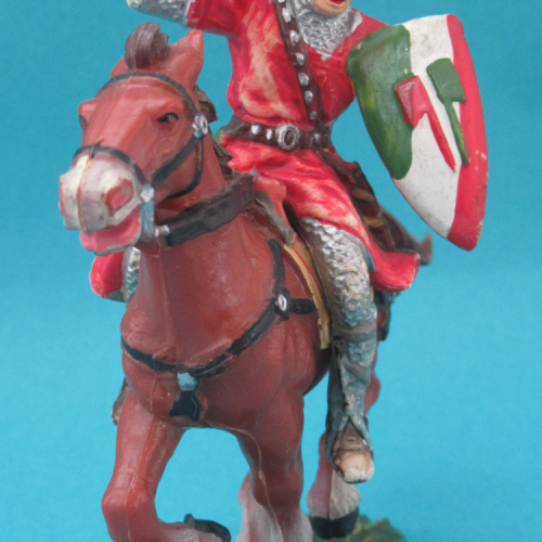 8857  Cavalier avec épée et écu sur cheval 2 (II).